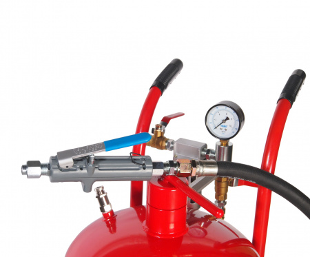 JTC Аппарат пескоструйный 38л шланг 1/2", 250PSI JTC