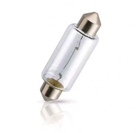 Автолампа C15W (SV8.5) 41мм 12V PHILIPS /10