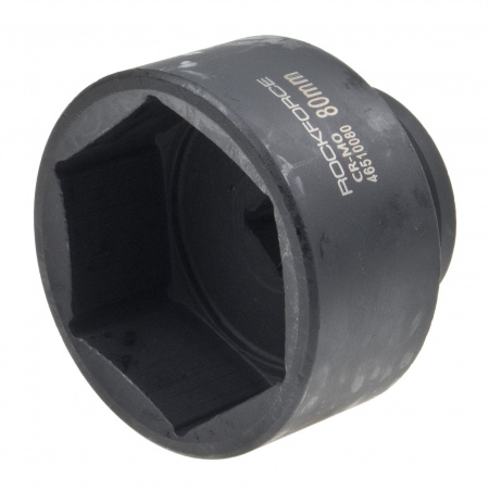 Головка торцевая 80мм 3/4" 6-гранная ударная удлиненная L=98мм ROCKFORCE RF-46510030 /1/8