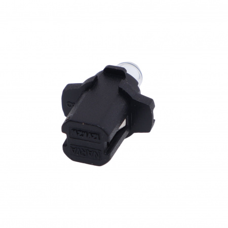 Автолампа BAX1.2W с черным патроном (B8.3d) 12V NARVA /10/200 HIT