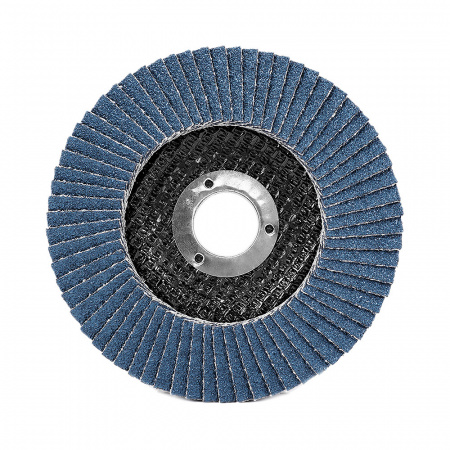 Круг MESSER шлифовальный лепестковый торцевой конический (циркониевый электрокорунд) Z40(К) 125х22