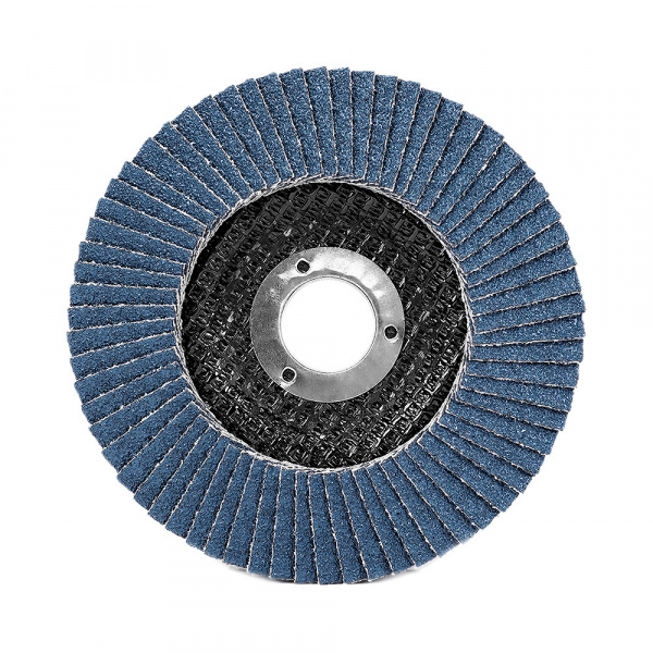 Круг MESSER шлифовальный лепестковый торцевой конический (циркониевый электрокорунд) Z40(К) 125х22