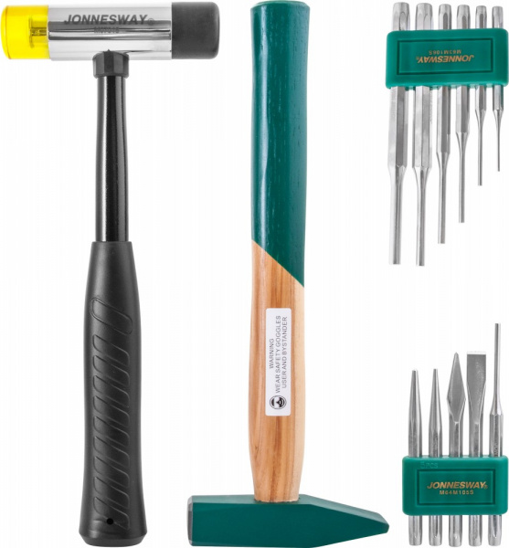 M09513SP Набор молотков и выколоток в ложементе, 13 предметов M09513SP Набор молотков и выколоток в ложементе, 13 предметов