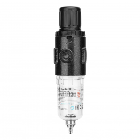 Фильтр-регулятор FR1500, 10 бар, 1500 л/мин, 1/4" Denzel