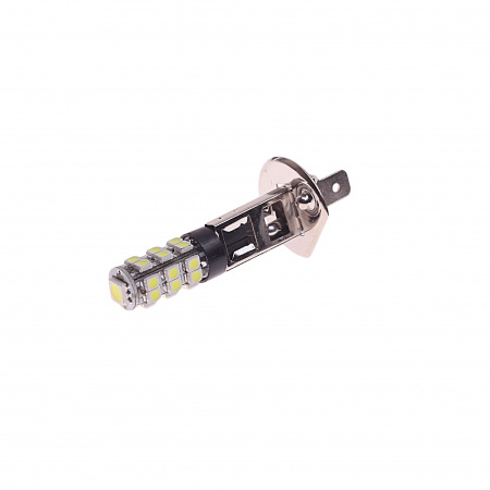 Автолампа H1 (P14.5s) 25 SMD 5050+3528 WHITE 6000K 452лм 12V MEGAPOWER /1/10/100