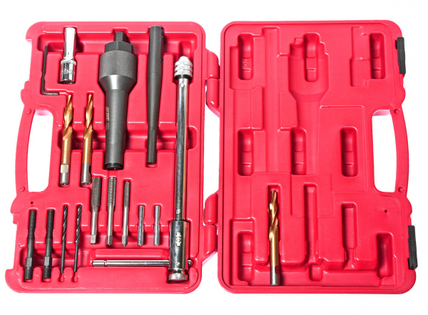 JTC Набор инструментов для демонтажа свечей накаливания 16 предметов в кейсе JTC