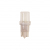 Автолампа T10W (W2,1x9,5d) 1 SMD 5050 WHITE 6000K 20лм   12V MEGAPOWER /10 /100