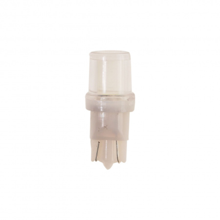 Автолампа T10W (W2,1x9,5d) 1 SMD 5050 WHITE 6000K 20лм   12V MEGAPOWER /10 /100