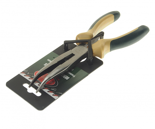 Пассатижи RF-610B200BA: тонконосые изогнутые 200мм ROCKFORCE /1/20/60