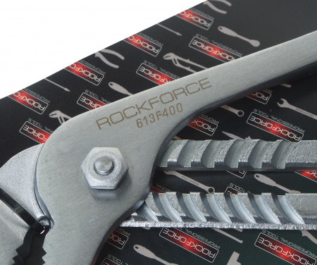 Пассатижи RF-613F410 переставные Cr-V16" - 400мм, на блистере ROCKFORCE /1/10