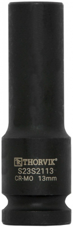 S23S2108 Головка торцевая ударная глубокая 1/2"DR, 8 мм