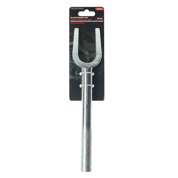 Съемник RF-628336 шаровых опор и наконечников рулевых тяг ''вилка''(размер зева 36мм,L-290мм) ROCKFORCE /1/12