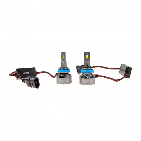 Автолампа H11 S6 LED Chip 3570 48W 3800lm 6000K с кулером (2шт) 12-24V / 1/50