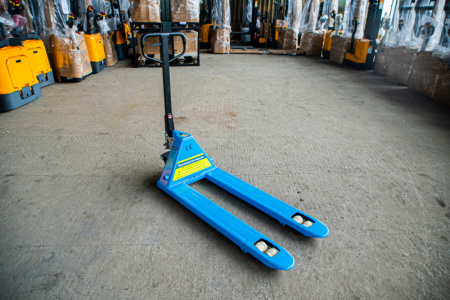 Тележка гидравлическая 2500 кг 1150 мм нейлоновые колеса TOR RHP