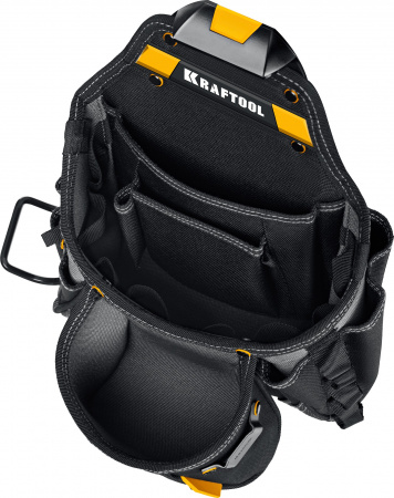 KRAFTOOL KBS-4 пояс монтажника, в комплекте: пояс монтажника и 3 сумки (38760-4)