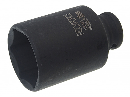 Головка торцевая 38мм 1/2" 6-гранная ударная удлиненная L=80мм ROCKFORCE RF-4458538 /1/10