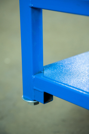 Тележка платформенная TOR ТП-МБ (600х1000) с бортами (колеса 160 мм)