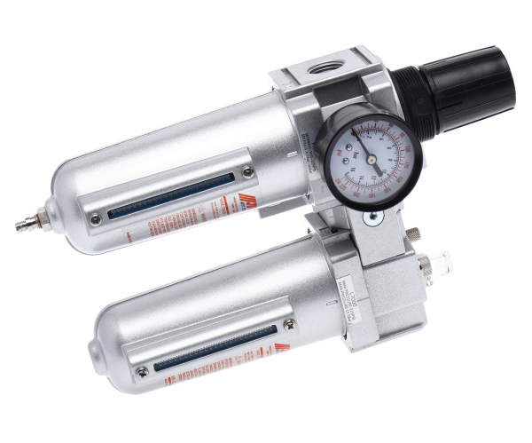 JTC Блок подготовки воздуха (лубрикатор,осушитель) 1/2” металл. переключ. 285PSI 4000л/мин. JTC