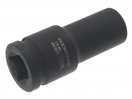 Головка ударная глубокая 3/4", 19мм 12-гранная ROCKFORCE  RF-46810019 /1