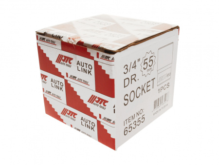 JTC Головка торцевая 3/4" 55мм 12-ти гранная L=76мм JTC JTC Головка торцевая 3/4" 55мм 12-ти гранная L=76мм JTC