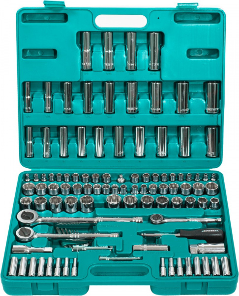 S05H48107S Набор инструмента универсальный 1/4", 3/8" и 1/2"DR, 107 предметов S05H48107S Набор инструмента универсальный 1/4", 3/8" и 1/2"DR, 107 предметов
