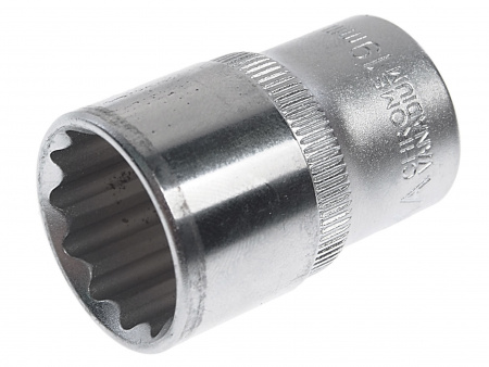 Головка торцевая 19мм 1/2" 12-гранная L=40мм ЭВРИКА ER-91312-12 /1/18 Головка торцевая 19мм 1/2" 12-гранная L=40мм ЭВРИКА ER-91312-12 /1/18