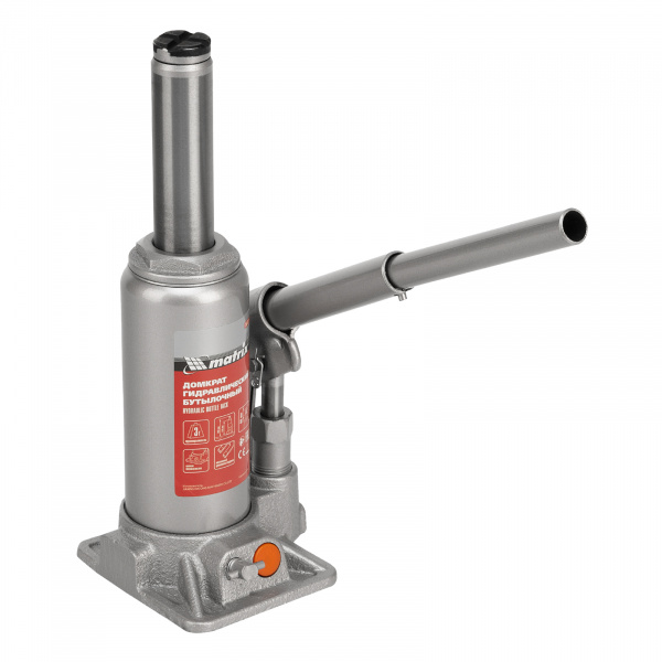 Домкрат гидравлический бутылочный, 3 т, h подъема 178-343 мм Matrix