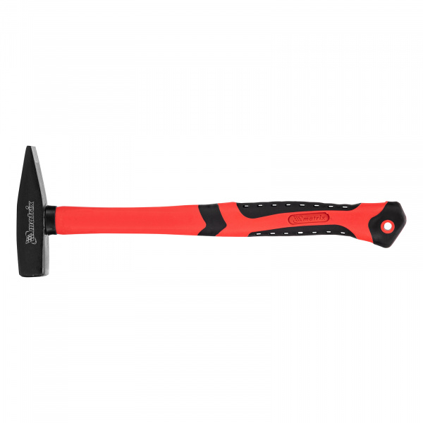 Молоток слесарный, 200 г, фибергласовая обрезиненная рукоятка Matrix