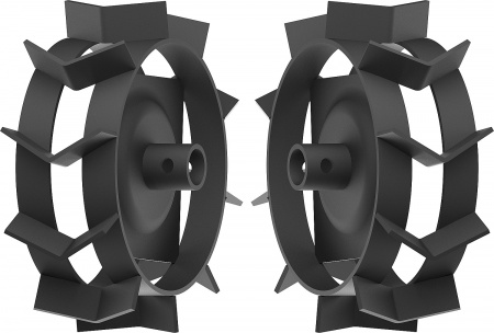 ЗУБР 270х90 мм, пос. d 30 мм, 2 шт., грунтозацепы для культиваторов (ГР-270)