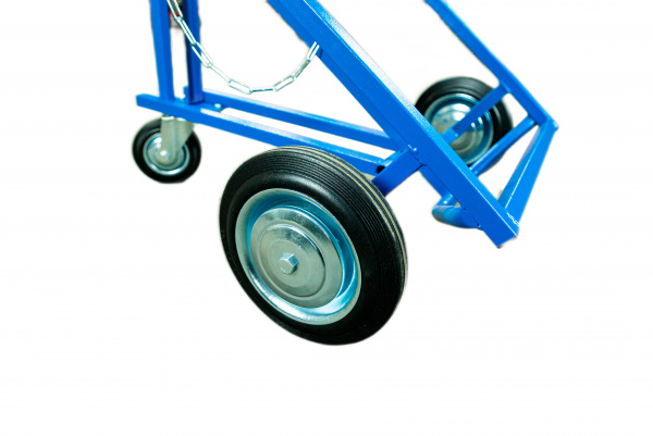 Тележка для металлических бочек TOR КБ-2 (250 литая+160 поворотное)