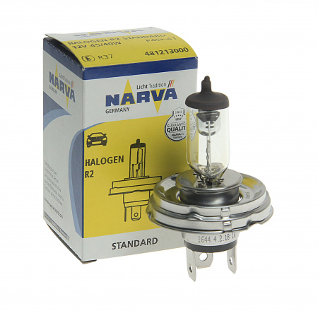Автолампа R2 (45/40) P45t-41 HALOGEN 12V NARVA /1/10/100