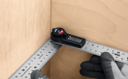 ЗУБР 200 мм, электронный транспортир-угломер, Профессионал (34294)