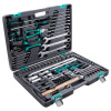 Набор инструментов, 1/4", 1/2", Cr-V, S2, усиленный кейс, 119 предметов Stels Набор инструментов, 1/4", 1/2", Cr-V, S2, усиленный кейс, 119 предметов Stels