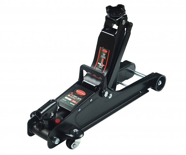 Домкрат гидравлический RF-825010R подкатной 3т низкопрофильный (h min-85мм h max-387мм) ROCKFORCE /1