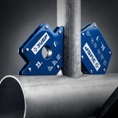 ЗУБР УМ-6, 34 кг, Угольник магнитный для сварочных работ, Профессионал (40055-34)