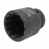 Головка торцевая 28мм 1/2" 12-гранная ударная L=43мм ROCKFORCE RF-44828 /1/105