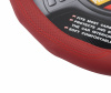 Оплетка руля MIS-2023STW26B (M красная со вставками перфорации MISTAR /1/25