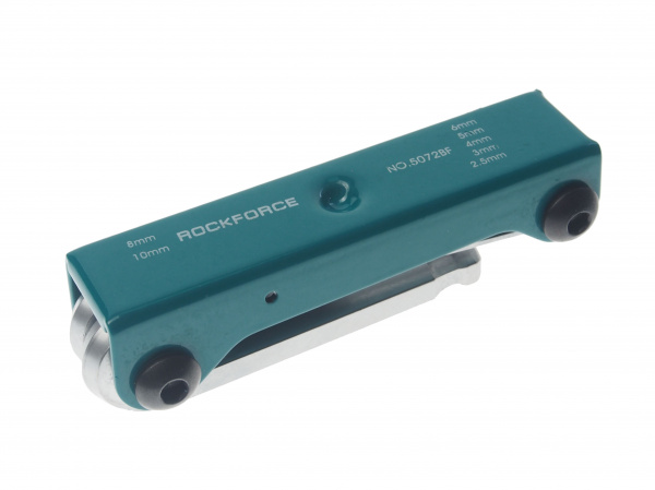 Набор ключей RF-5072BF 6-гранных с шаром складной, 7пр.(2.5, 3- 6, 8, 10мм) ROCKFORCE /1 Набор ключей RF-5072BF 6-гранных с шаром складной, 7пр.(2.5, 3- 6, 8, 10мм) ROCKFORCE /1