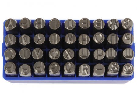 JTC Клейма буквенные кириллица 6мм (HRC 60+-2град. DIN 1451) JTC