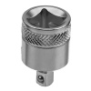 Набор торцевых головок, трещотка 120 зубьев, 1/2", 1/4", CrV, 41 предмет Gross
