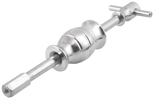 SHIPS858 Съемник подшипников с цанговыми захватами за внутреннюю обойму и обратным молотком в наборе, диапазон захватов 8-58 мм