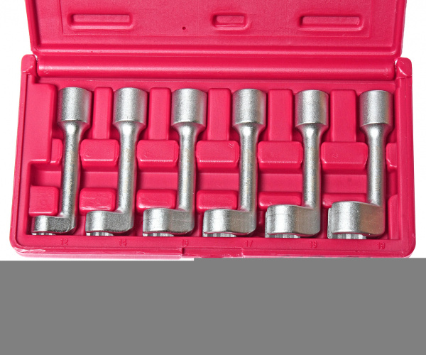 JTC Набор ключей разрезных 12-19мм L-образных 6 предметов JTC JTC Набор ключей разрезных 12-19мм L-образных 6 предметов JTC