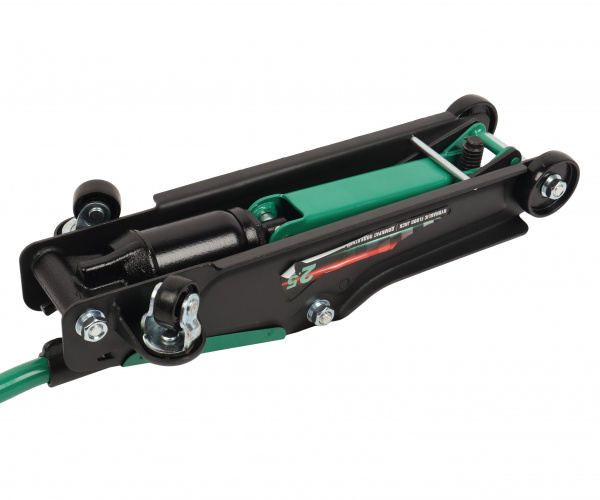 Домкрат гидравлический RF-T830031 подкатной 2.5т (h min 90мм, h max 400мм) ROCKFORCE /1