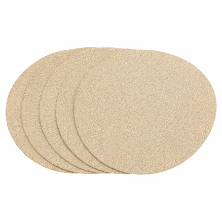 Диск шлифовальный под "липучку", KP14D, зернистость P 150, 8-Н, 125 мм, 5 шт, "БАЗ" Россия