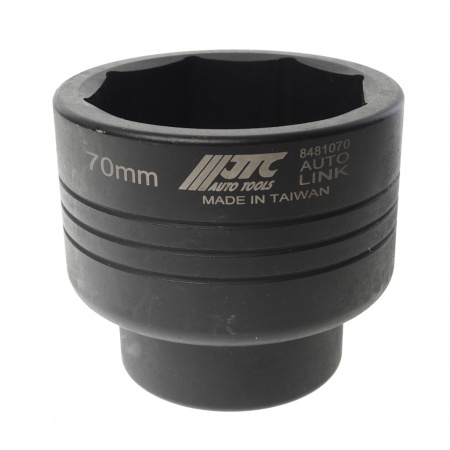 JTC Головка торцевая 1" 70мм ударная 8-ми гранная JTC JTC Головка торцевая 1" 70мм ударная 8-ми гранная JTC