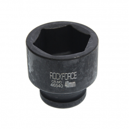 Головка торцевая 40мм 3/4" 6-гранная ударная L=70мм ROCKFORCE RF-46540 /1/60 Головка торцевая 40мм 3/4" 6-гранная ударная L=70мм ROCKFORCE RF-46540 /1/60