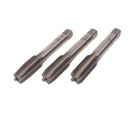 Метчик RF-TAP12150 M12x1,5 (3шт),в пластиковом футляре ROCKFORCE /1