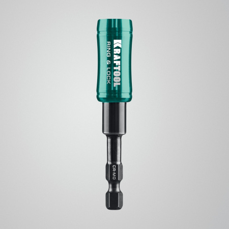 KRAFTOOL RING & LOCK, 75 мм, адаптер с автоматическим кольцевым магнитным захватом для крепежа (26787)