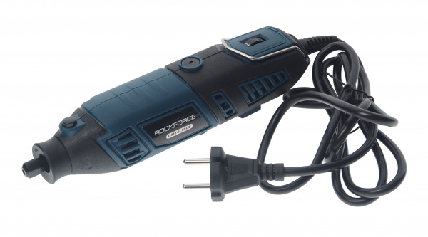 Гравер электрический ручной с набором аксессуаров(170W, 220V, 8000-35000об/мин, цанга 2.3, 3.2мм), в кейсе ROCKFORCE /1