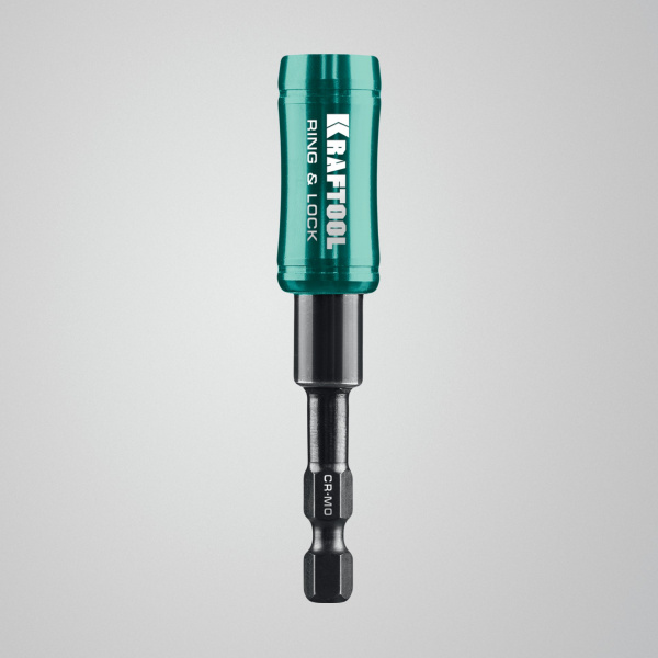 KRAFTOOL RING & LOCK, 75 мм, адаптер с автоматическим кольцевым магнитным захватом для крепежа (26787)